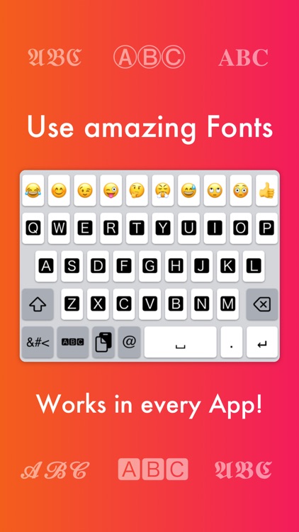 MyKeyboard: Emoji & Fonts