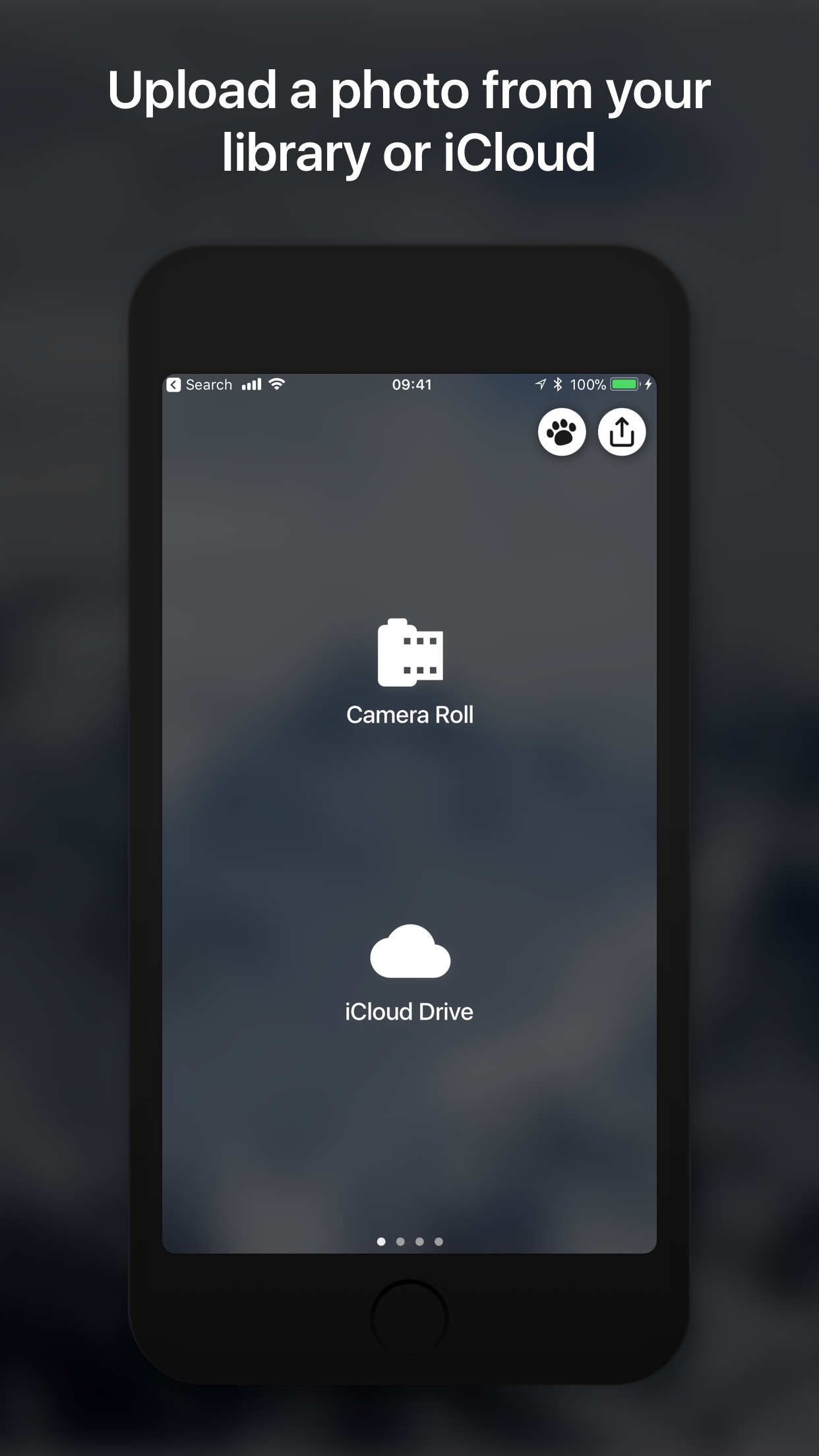 Screenshot do app Metadata