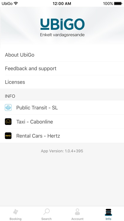 UbiGo screenshot-4