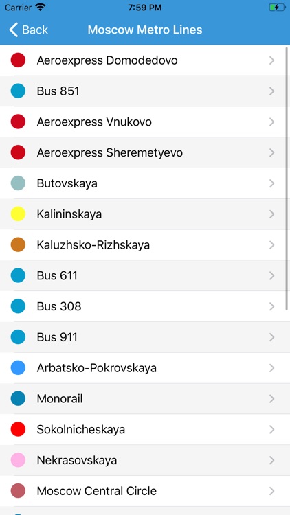 Moscow Metro - Route Planner screenshot-7