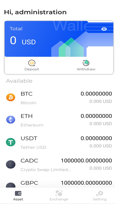 Crypto Swap Liquidity Exchange screenshot 2