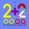 The application is designed for kids to learn simple math exercises