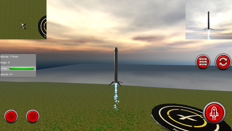 Space Rocket Launch & Landing