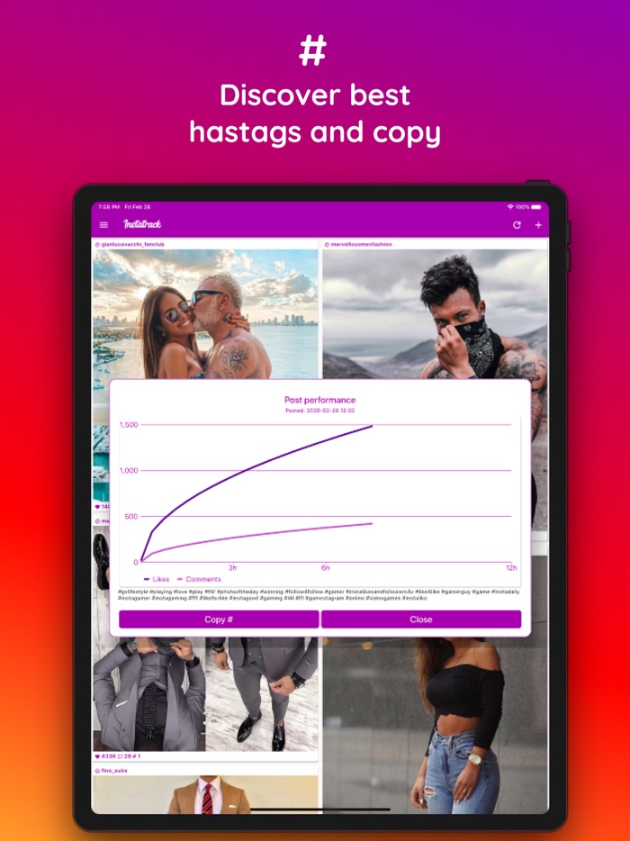 iTrack for IG Post Followers