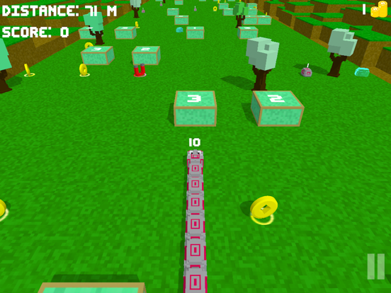 Blocky Snake 3D image #1