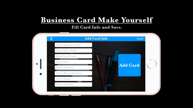 Business Card Make Yourself