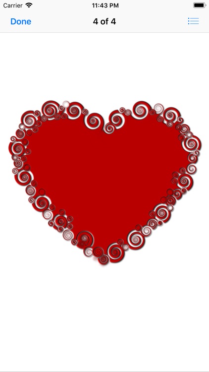 Red Heart Shaped Stickers screenshot-6