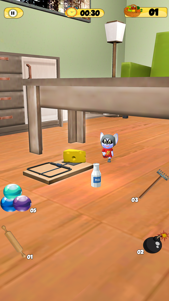 Cat and Mouse Chase Simulator