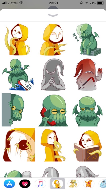 Alien Cute Pun Funny Stickers