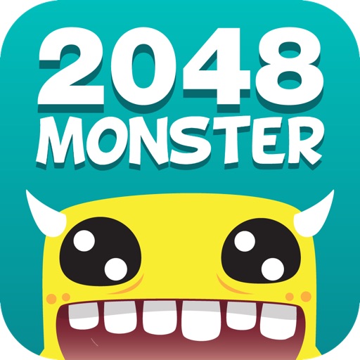 2048 Monster: Numbers Sliding Puzzle Game