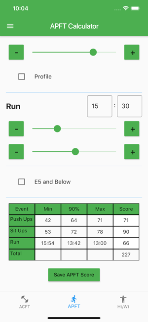 Army Fitness Calculator(圖5)-速報App