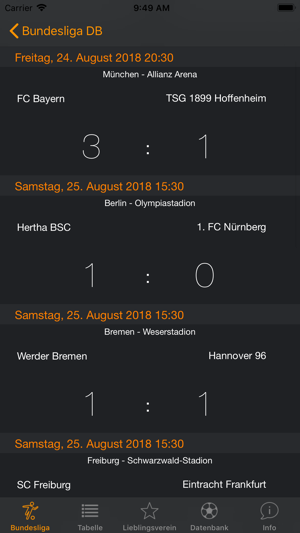 Bundesliga DB(圖2)-速報App