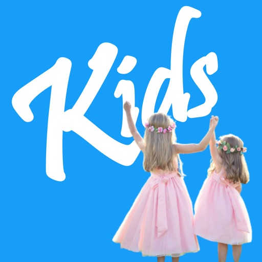 Fashion for kids online Icon