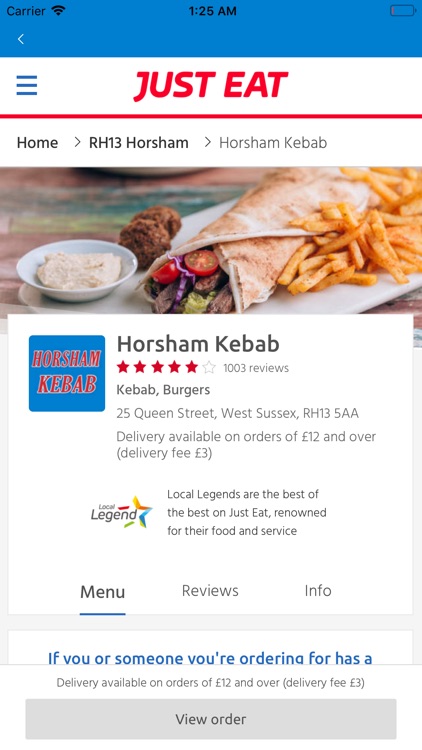 Horsham Kebab