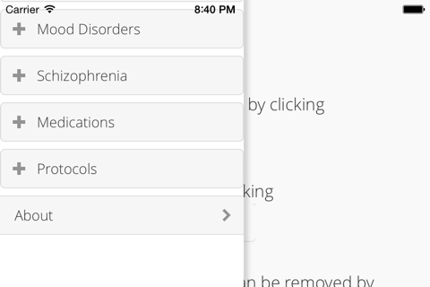 Empirical Psychopharmacology screenshot 2