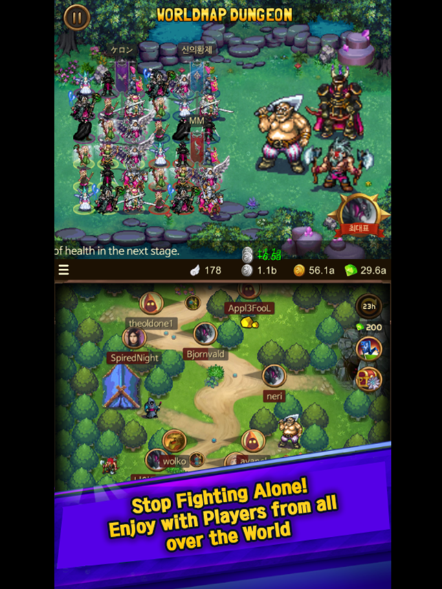 Screenshot del gioco di ruolo di tutti