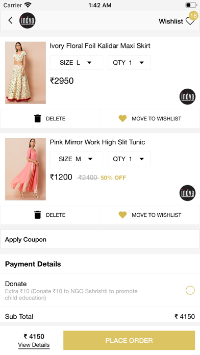 Indya Women Indian Wear Online screenshot 4