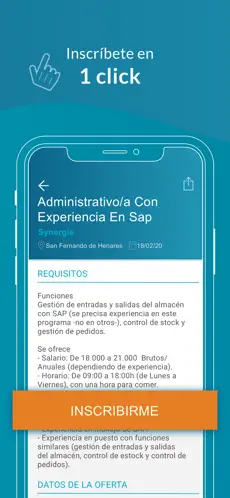 Captura de Pantalla 3 Trabajos.com iphone