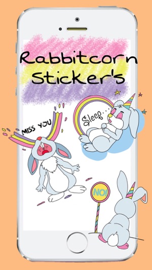 RabbitCorn Stickers