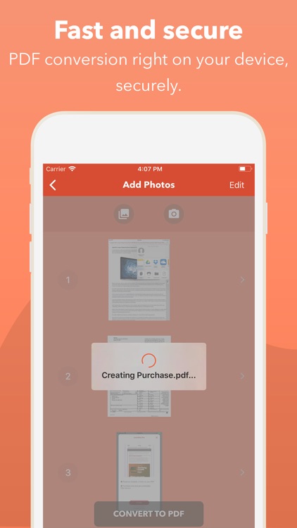 Photos to PDF Image converter
