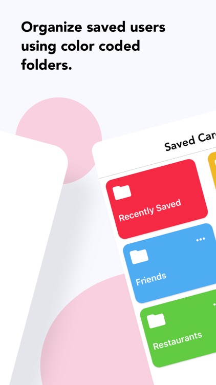 Card - Share Social Profiles