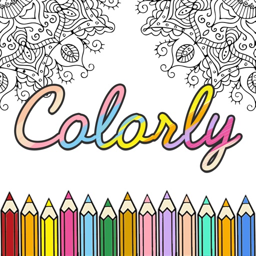 Colorly - Coloring Book & Game Icon