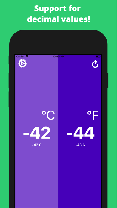 Mercury: Temperature Converter screenshot 3