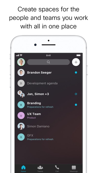 webex teams app