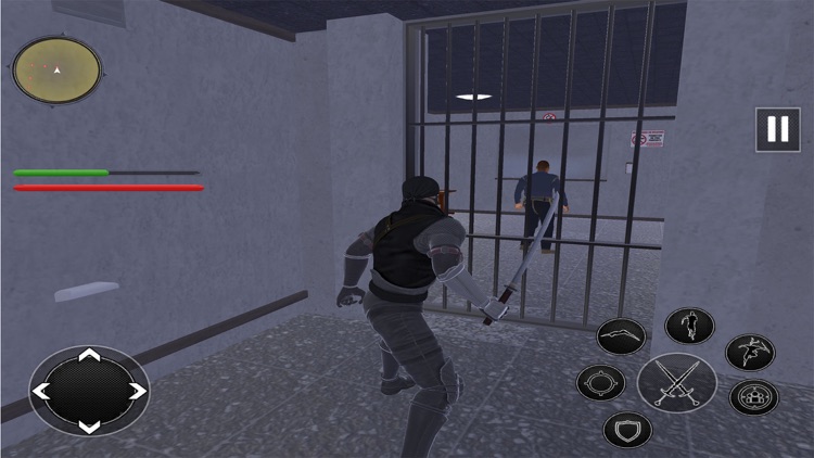 Ninja Rope Hero Prison Wayout screenshot-4