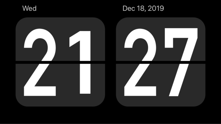 Flip Clock - digital widgets