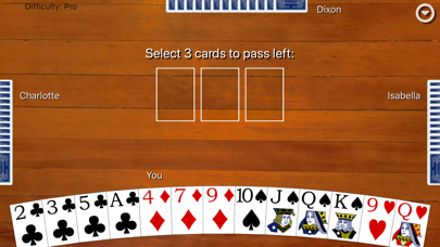 Hearts Card Classic screenshot 2