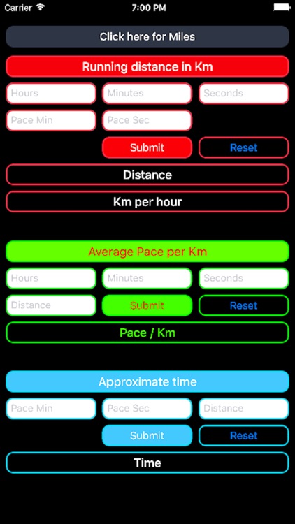 Running Calculator