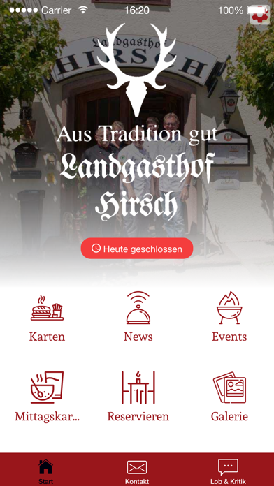 How to cancel & delete Landgasthof Hirsch from iphone & ipad 1