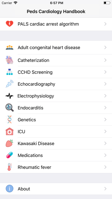 How to cancel & delete Peds Cardiology Handbook from iphone & ipad 1