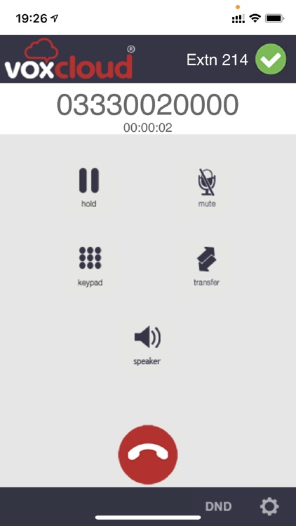 Voxcloud Softphone screenshot-3