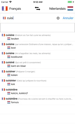 Game screenshot Dictionnaire Néerlandais hack