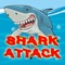 The game, Shark Attack, asks the player to save the lives of swimmers by caging sharks that are lurking nearby and remembering where they were located