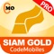 โปรแกรมสยามโกล์ด (ราคาทองวันนี้ Siam Gold) คือ โปรแกรมรายงานราคาทองคำที่เชื่อถือได้ เพราะเราอ้างอิงราคาทองมาจากแหล่งข้อมูลที่น่าเชื่อถือไม่ว่าจะเป็นสมาคมค้า ทองคำ หรือ Kitco หากคุณเป็นผู้ที่สนใจในการลงทุน ทองคำ คุณต้องไม่พลาดที่จะมีโปรแกรมนี้ เพราะทุกสิ่งที่นักค้าทองต้องการรวมอยู่ในโปรแกรมนี้แล้ว ไม่ว่าจะเป็น ระบบแจ้งเตือนเมื่อราคาทองคำมีการเปลี่ยนแปลง, การแสดงราคาทองคำปัจจุบัน พร้อมทั้งข้อมูลราคาย้อนหลัง, Goldspot แสดงราคาทองต่างประเทศ ที่มีการซื้อขายโดยใช้เงินสกุลดอลล่าร์ กราฟราคาทองคำ ที่สามารถขยายใหญ่เพื่อดูได้ชัดเจนยิ่งขึ้นได้ อัตราแลกเปลี่ยนค่าเงินบาทเทียบกับเงินสกุลต่างๆ ไม่ว่าจะเป็นดอลล่าร์สหรัฐ เยน ยูโร