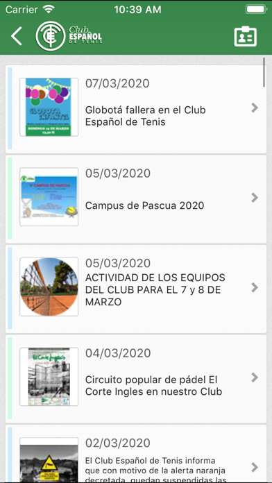 Club De Tenis Español screenshot 3