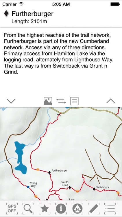 TrailMapps: Cumberland screenshot-5