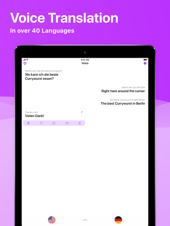 iTranslate Voice - translator & dictionary screenshot