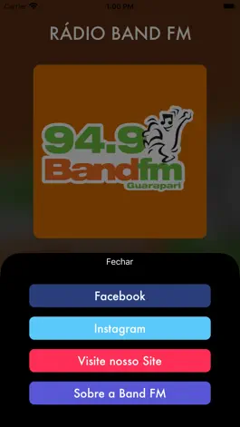 Game screenshot RÁDIO BAND FM apk