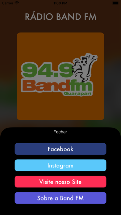RÁDIO BAND FM screenshot 2