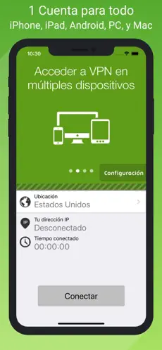 Captura 4 VPN Proxy by Seed4.Me VPN iphone