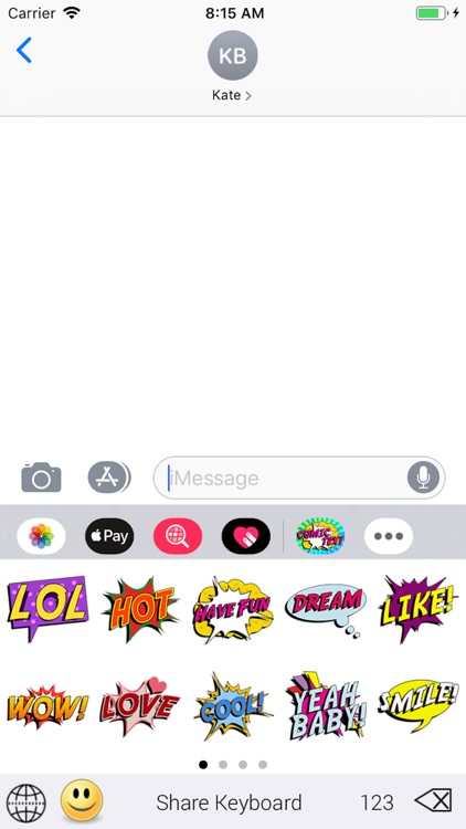 SlangMOJI - Comic Text Emojis