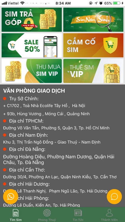 Tổng Kho Sim Số Đẹp