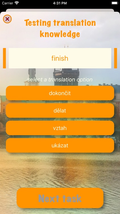 Knowledge of Czech language screenshot-6