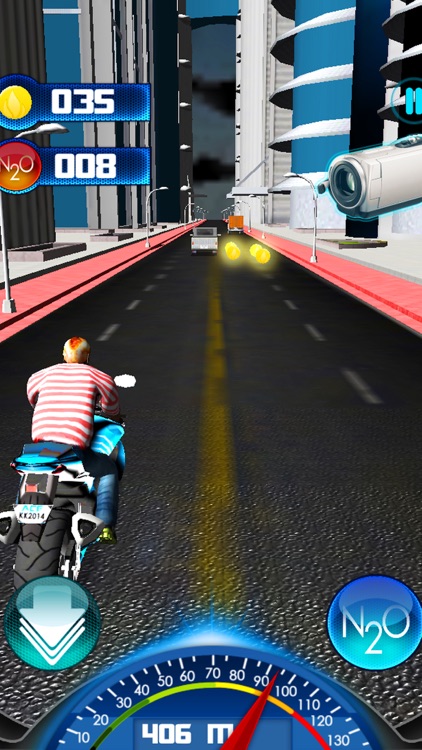 Highway Rider City Moto Racer screenshot-3