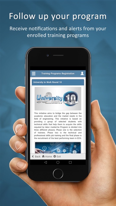University to Work UTW Portal screenshot 3