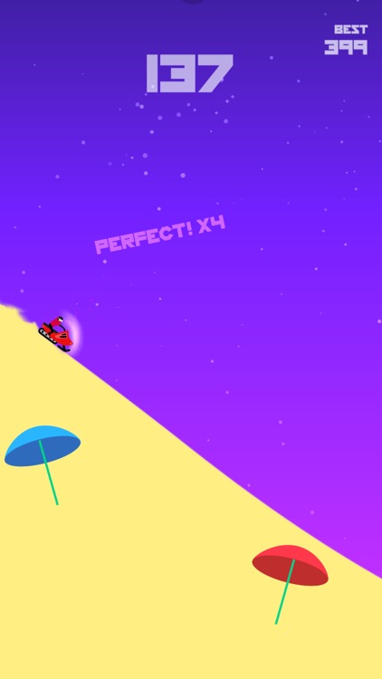 Backflip mountain music game screenshot-3